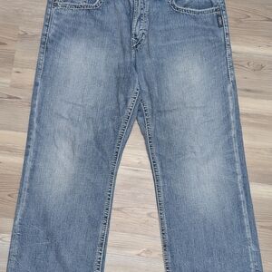 Silver Jeans Relaxed Fit in Light Blue Denim